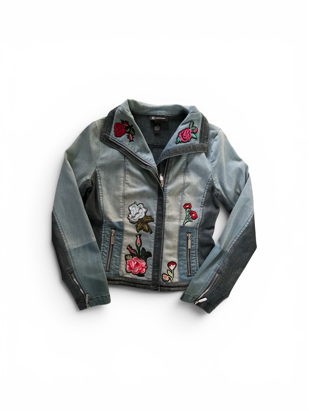 Women’s INC Embroidered Denim Jacket